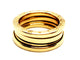 Bague 51 Bulgari Bague B.Zero1 Or jaune 58 Facettes 1483255CN