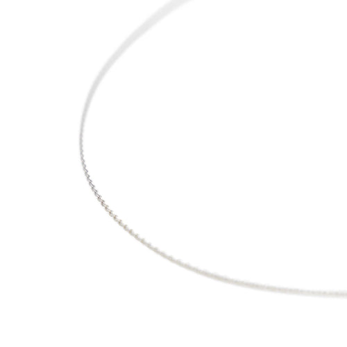 Collier Collier Maille forçat Or blanc 58 Facettes 1801028CN