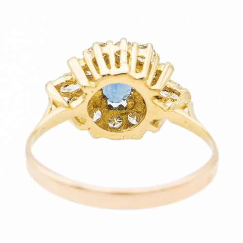 Bague 57 Bague Or jaune Saphir 58 Facettes 1680646CN