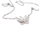Collier Collier Papillon Or blanc Diamant 58 Facettes 06136CD