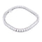 Bracelet Bracelet ligne or blanc et diamants taille princesse. 58 Facettes 32893