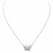 Collier Collier Or blanc Diamant 58 Facettes 578270CD