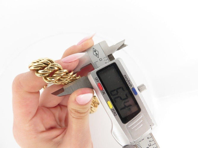 Collier collier maille americaine en or jaune 18k 45.7gr t49 58 Facettes 250514