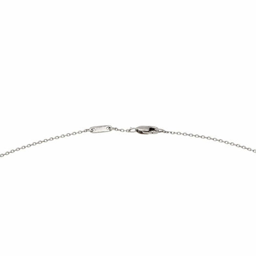 Collier Dinh Van Collier Le Cube Diamant Or blanc Diamant 58 Facettes 2865691RV