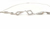 Collier Collier Or blanc Diamant 58 Facettes 578815RV