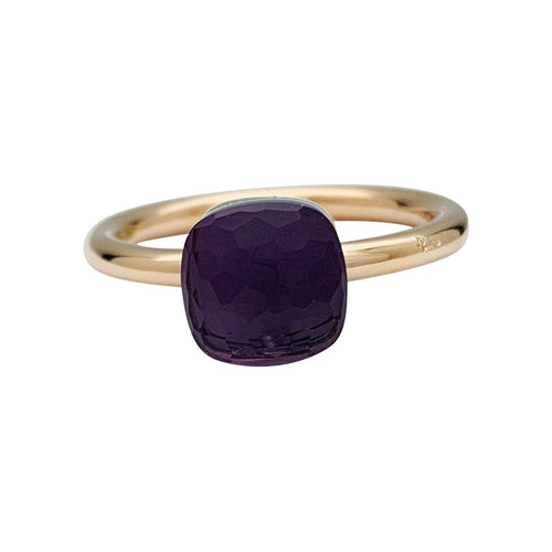 Bague 57 Bague Pomellato, "Nudo Petit", or rose, or blanc, améthyste. 58 Facettes 31248