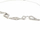 Collier Collier Or blanc Diamant 58 Facettes 578815RV