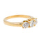 Bague 51 Bague Trilogie Or jaune Diamant 58 Facettes 2734300CN