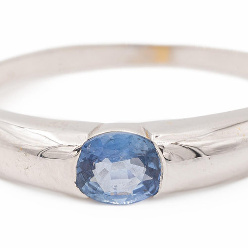 Bague 56 Bague Or blanc Saphir 58 Facettes 2593529CD