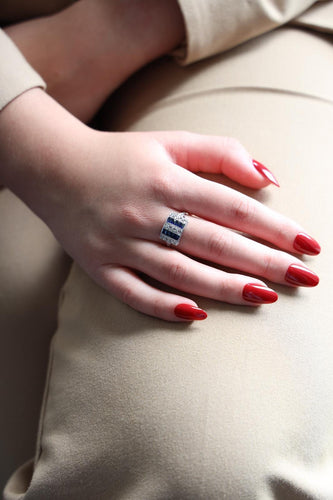 Bague 55.5 Bague Bandeau Platine Diamant 58 Facettes 2542735CN