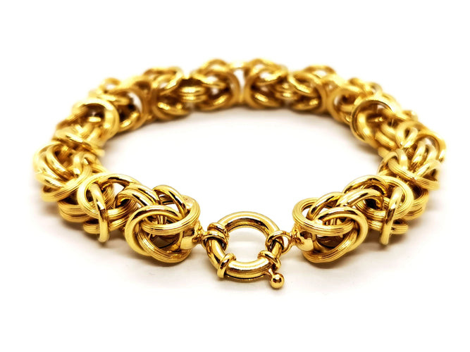 Bracelet Bracelet Maille royale Or jaune 58 Facettes 1720325CN