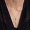 Collier COLLIER PENDENTIF CROIX OR & DIAMANTS 58 Facettes BO/220113 NSS