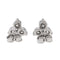 Boucles d'oreilles Boucles d'oreilles Fleur Or blanc Diamant 58 Facettes 2621609CN