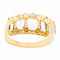 Bague 53 Bague Bandeau Or jaune Topaze 58 Facettes 2112644CN