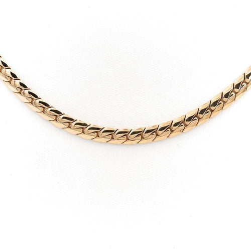 Collier Collier Maille anglaise Or jaune 58 Facettes 1752205CN