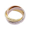Bague 49 Bague Cartier, Trinity", trois ors. 58 Facettes 32258