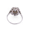 Bague 58 Bague platine et or 58 Facettes 1