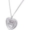 Collier Collier Chopard, "Very Chopard Coeur", or blanc, diamants. 58 Facettes 32238