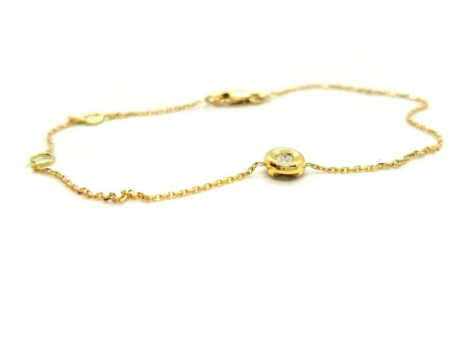 Bracelet Bracelet Or jaune Diamant 58 Facettes 578991RV