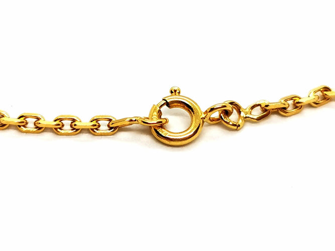 Collier Collier Maille forçat Or jaune 58 Facettes 1599841CN