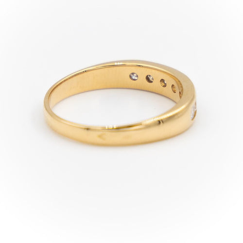 Bague 54 Bague Alliance Or jaune Diamant 58 Facettes 1831804CN