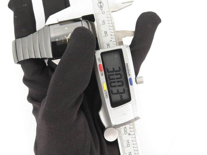 Montre montre RADO sintra jubile 152.0335.3 ceramique noir 30mm quartz 58 Facettes 253024