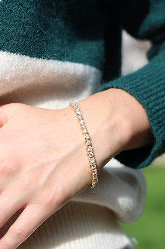 Bracelet Bracelet Ligne Or jaune Diamant 58 Facettes 1912522CN