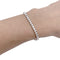 Bracelet Bracelet Cartier, Lignes Essentielles, or blanc, diamants. 58 Facettes 32426