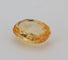 Gemstone Saphir jaune non chauffé non traité 0.94cts 58 Facettes 157
