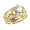 Bague 61 Bague victorienne Diamants Opale 58 Facettes 23124-0058