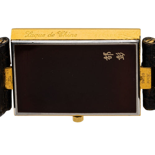 Montre ST Dupont Montre Plaqué Or 58 Facettes 2822725CN