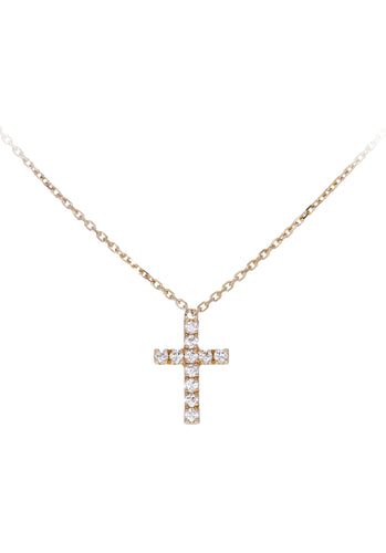 Collier Collier CARTIER Symboles Croix 58 Facettes 63055-59207