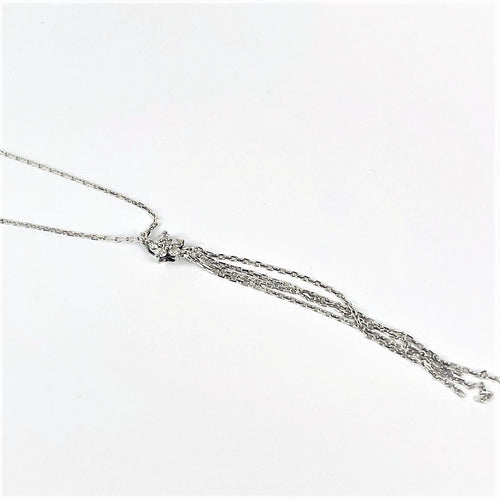 Collier Collier Pendentif Chute Or Diamants 58 Facettes 20400000694