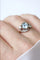 Bague Bague Toi & Moi diamants et aigue marine 58 Facettes