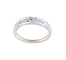 Bague BAGUE OR BLANC & DIAMANTS 58 Facettes BO/220060 NSS-STA