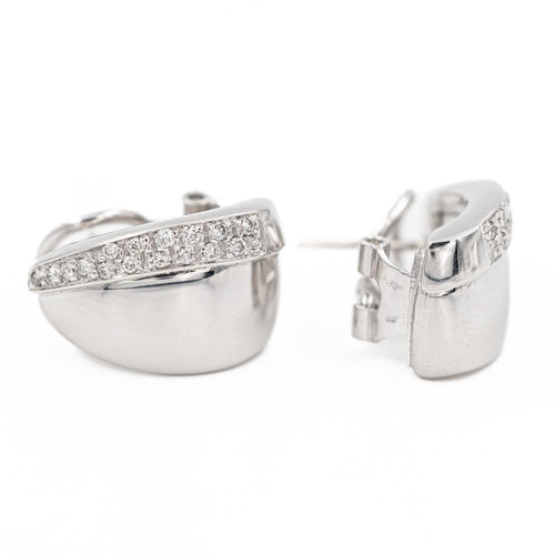 Boucles d'oreilles Boucles d'oreilles Or blanc Diamant 58 Facettes 2201972CN
