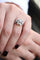 Bague 53 Bague Marguerite Or blanc Diamant 58 Facettes 2058074CN