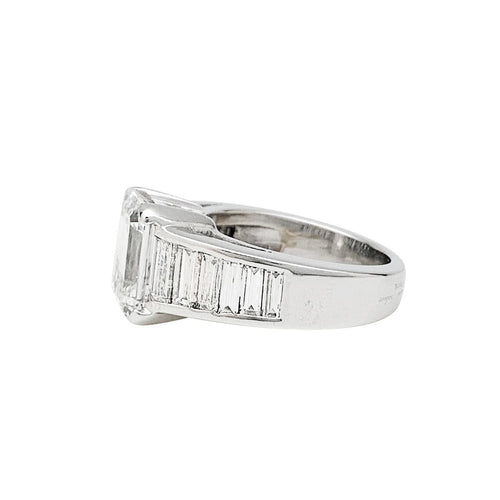 Bague 49.5 Bague Edouard Nahum diamant 3,31 carats en or blanc. 58 Facettes 30746