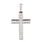 Pendentif Croix en platine et diamants 58 Facettes 22-595