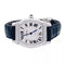 Montre Montre Cartier, "Tortue Chinoise", platine, or blanc, cuir. 58 Facettes 32591
