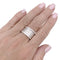 Bague 57 Bague Bulgari, "B.Zero1", or blanc, trés grand modèle. 58 Facettes 33415