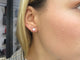 Boucles d'oreilles boucles d'oreilles BOUCHERON puces diamants 1 ct or blanc 18k 58 Facettes 257001