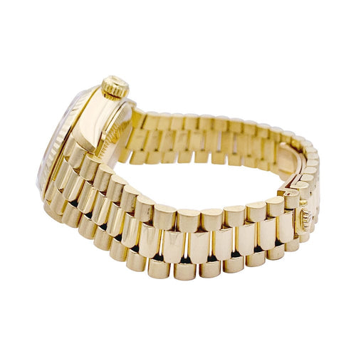 Montre Montre Rolex, "Oyster Perpetual Datejust", or jaune. 58 Facettes 33019