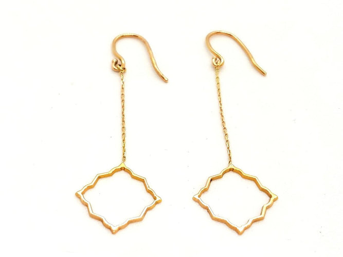 Boucles d'oreilles Boucles d'oreilles Transparence Or rose 58 Facettes 578946RV