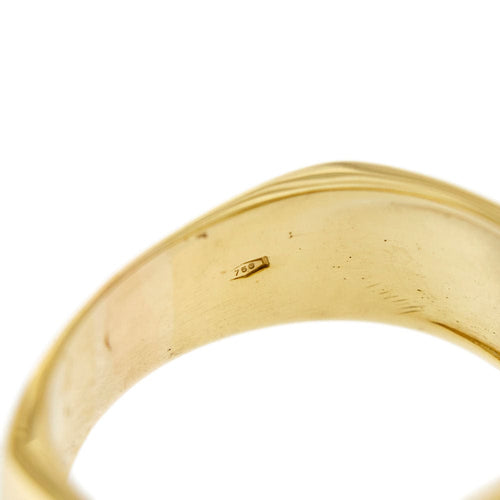 Bague 59 Bague Chevalière diamants 58 Facettes 11376