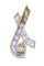 Pendentif PENDENTIF MODERNE DIAMANT 58 Facettes 077611