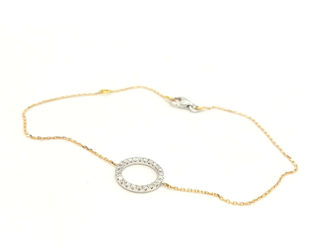 Bracelet Bracelet Graphique Or blanc Diamant 58 Facettes 579182RV