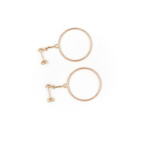 Boucles d'oreilles Boucles d'oreilles Créoles Or jaune 58 Facettes 1875624CN