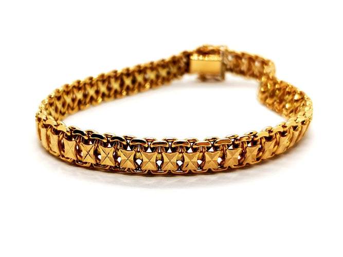 Bracelet Bracelet Or jaune 58 Facettes 1120146CD