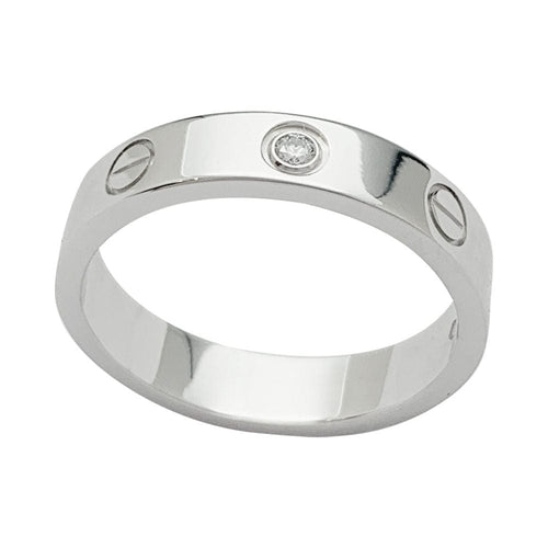 Bague 53 Bague Cartier "Love" en or blanc, diamant. 58 Facettes 31947
